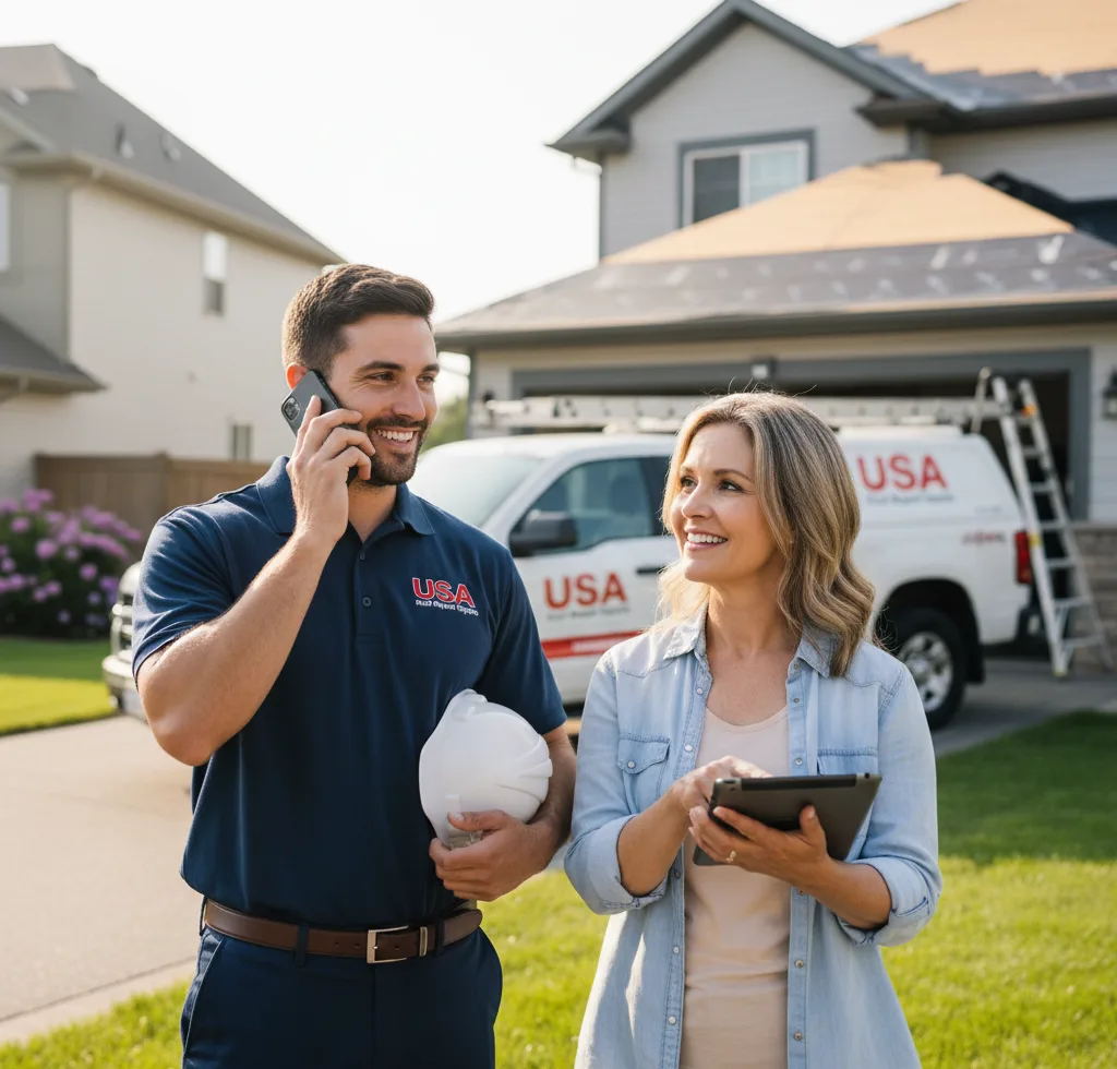 USA Roof Repair Experts customer support in North Kingstown